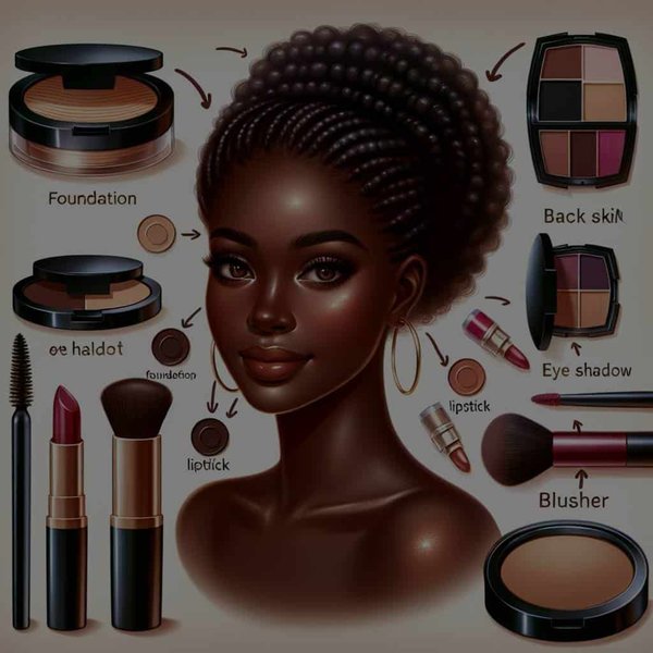 Comment choisir les bons produits pour un maquillage adapté aux peaux noires?