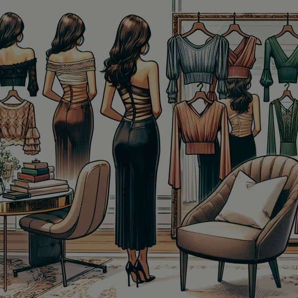 Quels types de hauts fluides porter pour valoriser une silhouette menue?