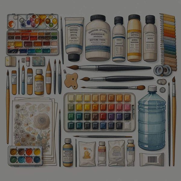 Comment choisir le matériel adéquat pour débuter en aquarelle à la maison ?